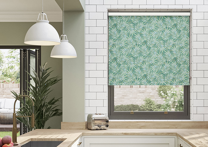 Goa, Pacific Green - Roller Blind - Image 3